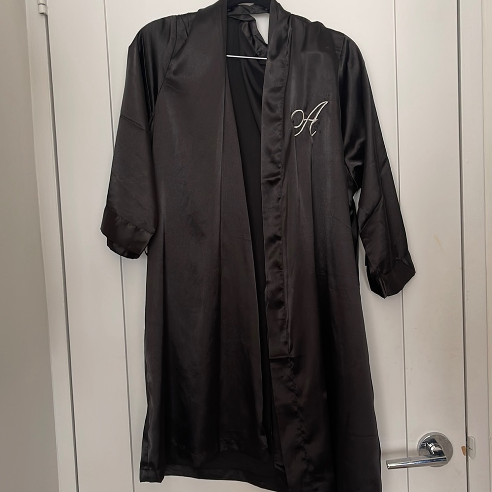 Black robe small - monogram A